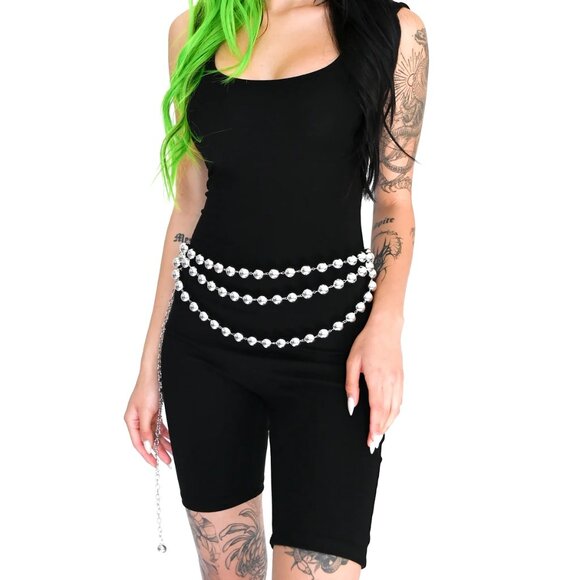 Foxblood Biker Short Signature Catsuit Black Small - Picture 1 of 6